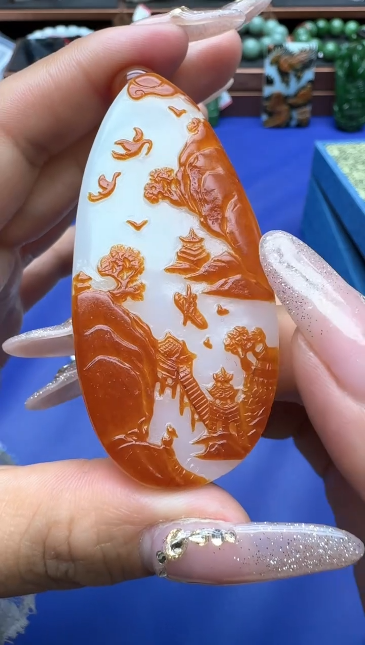 【闪购商品】和田玉挂件未镶嵌zlhq