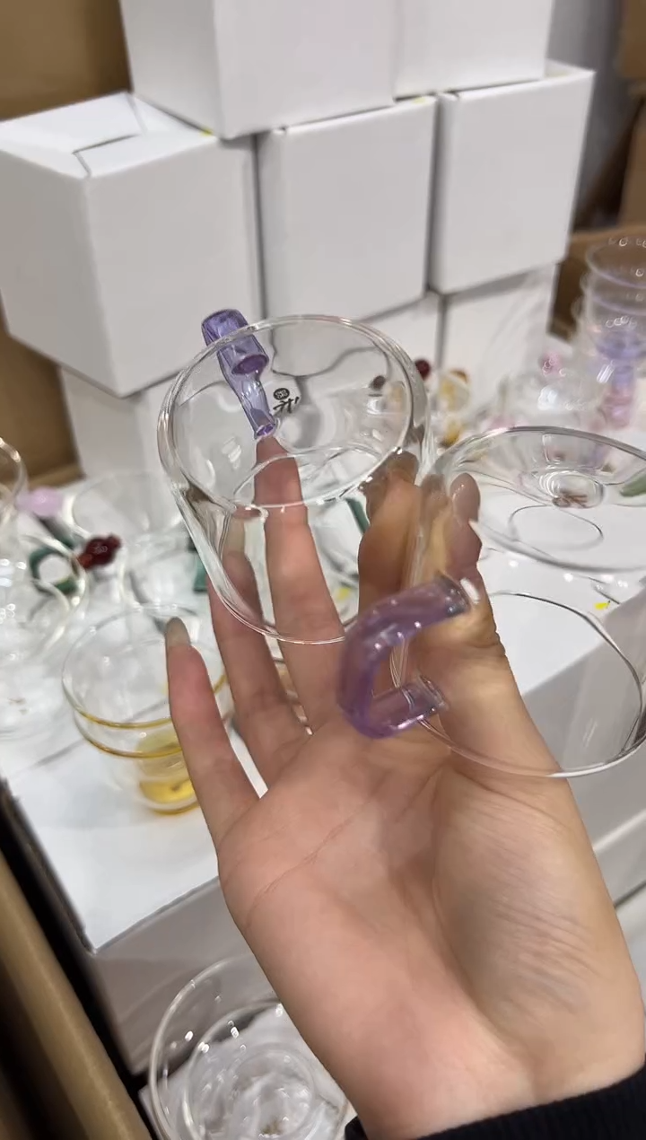 紫色小把杯======简易包装