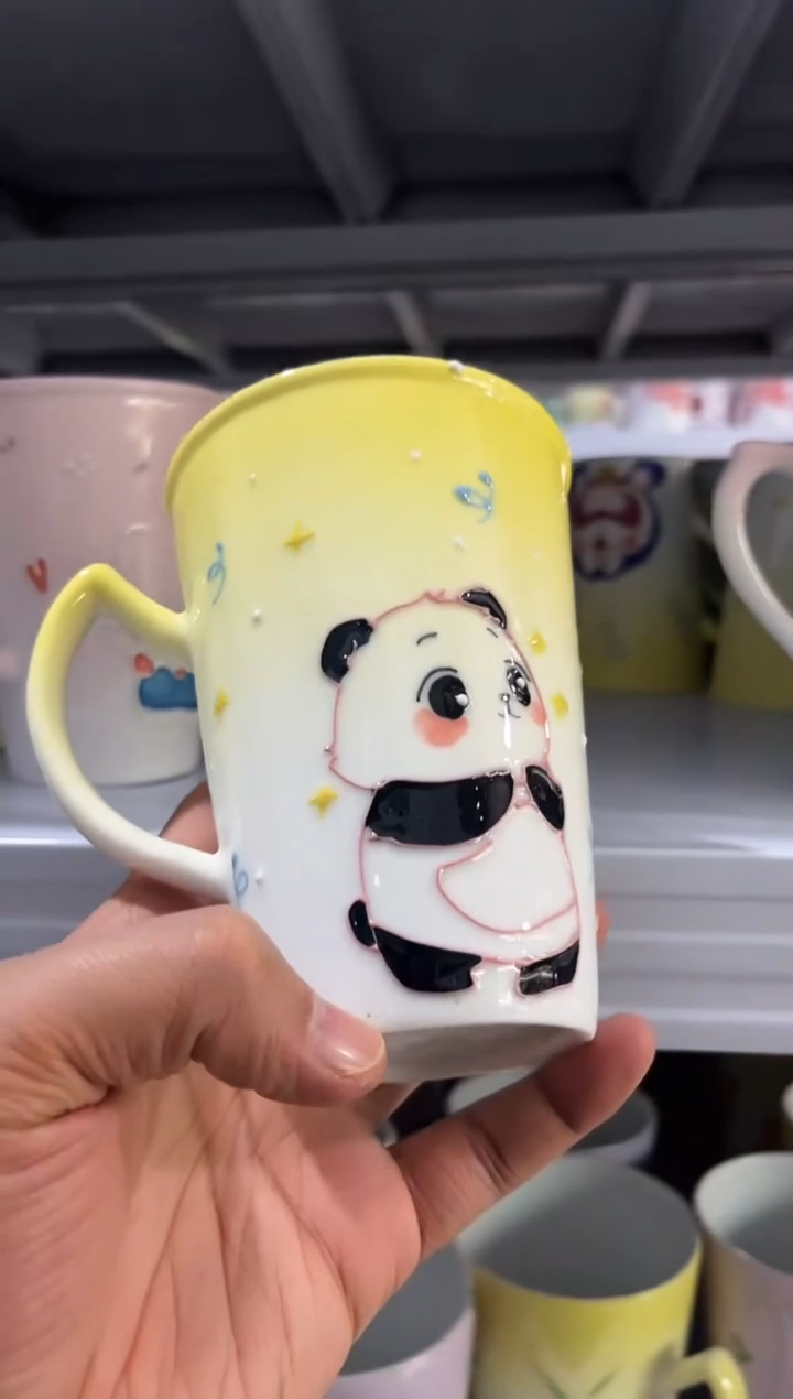 微瑕手绘景德镇餐饮具玲珑