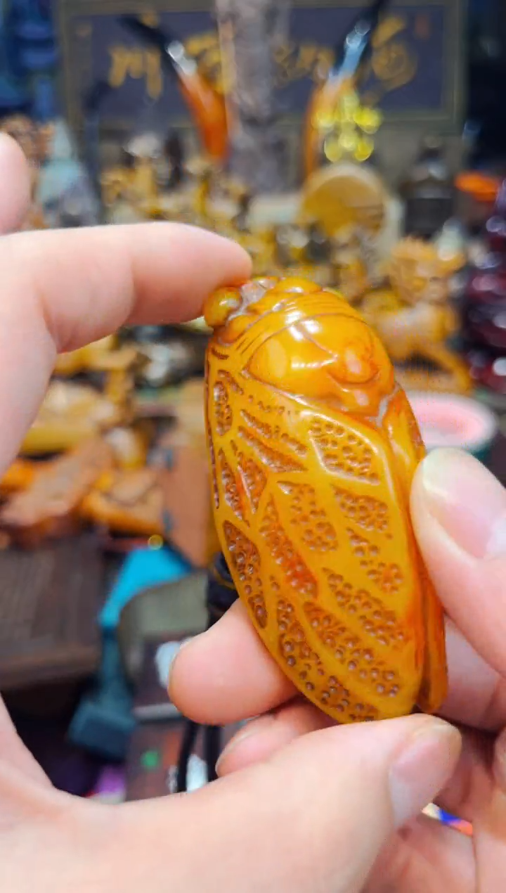 未镶嵌蜜蜡裸石A瑞哥专属高端精品23