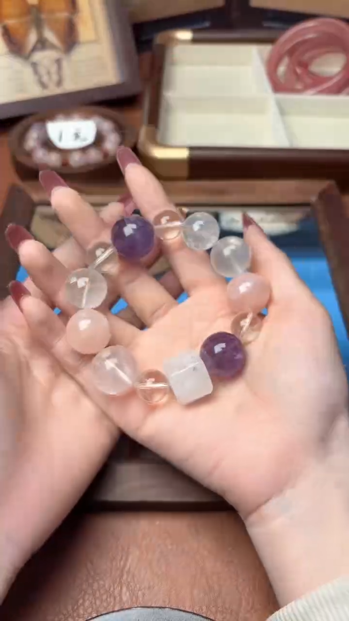 未镶嵌手链水晶1