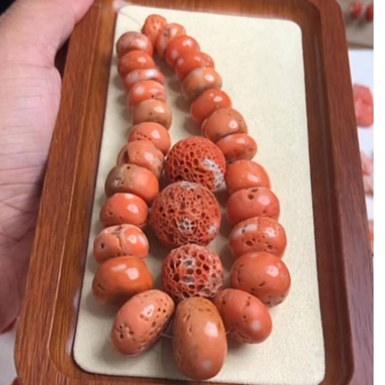 momo大鼓珠一条超级大漏