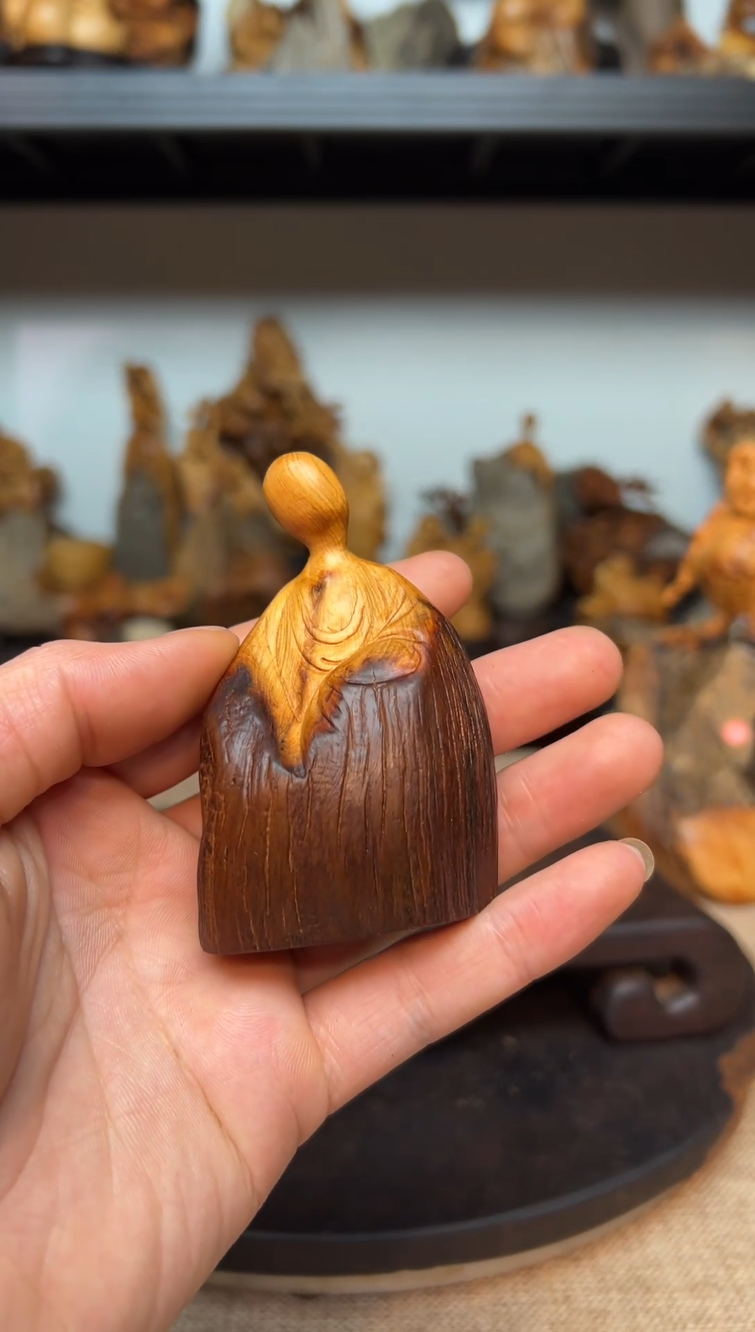 柏木（崖柏）崖柏雕刻件