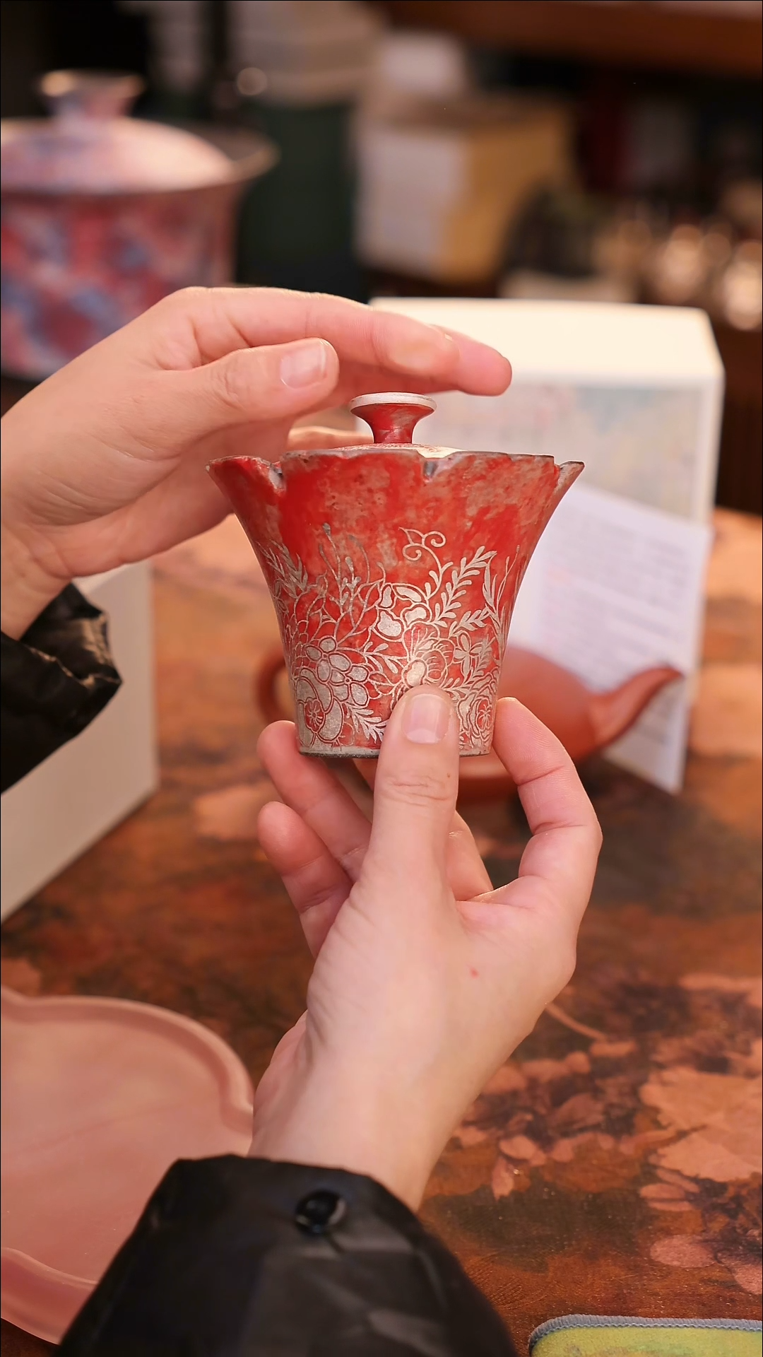 【闪购商品】陶瓷茶具（无礼盒无茶盘）@@80