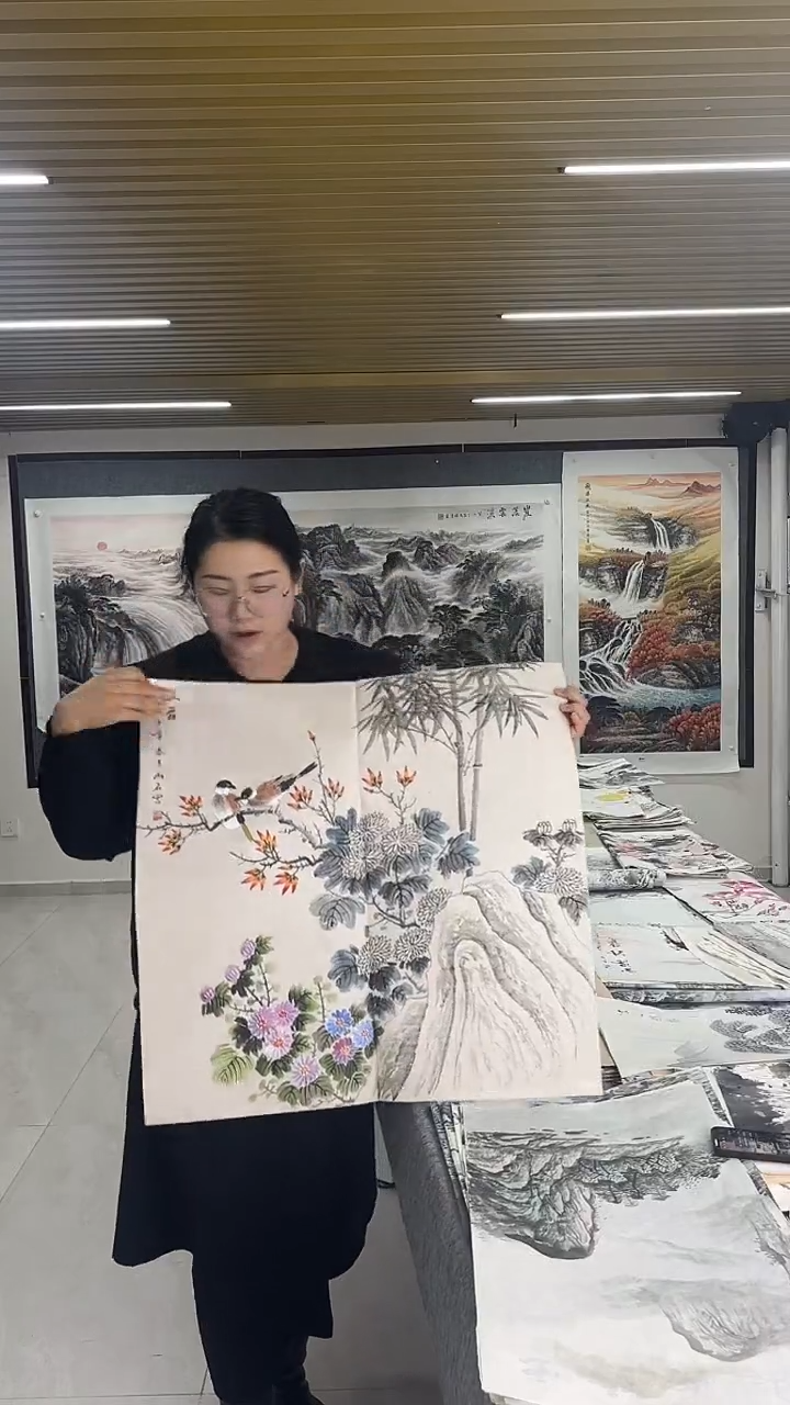 国画丹青专属福利-傲霜