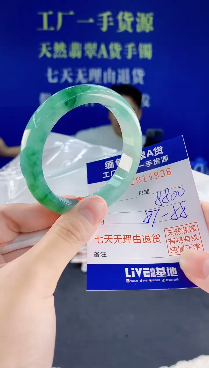 未镶嵌手镯翡翠38