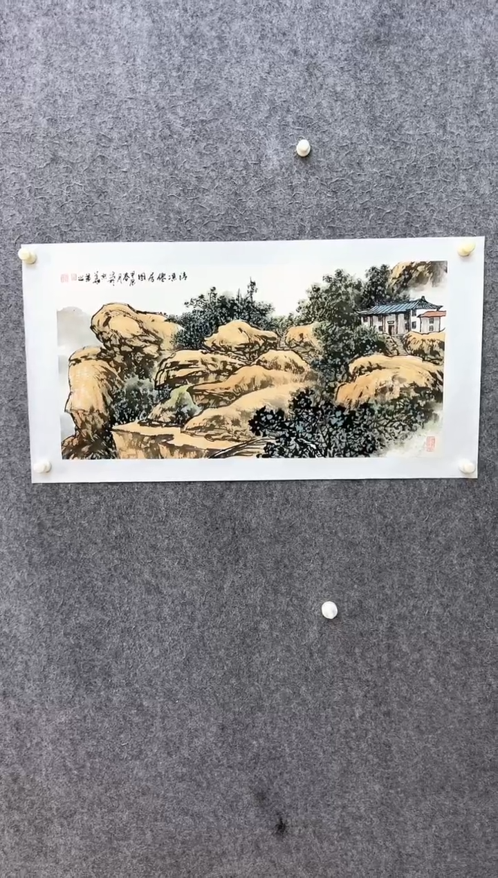 【闪购商品】国画ST-DSZ山水绘画作品