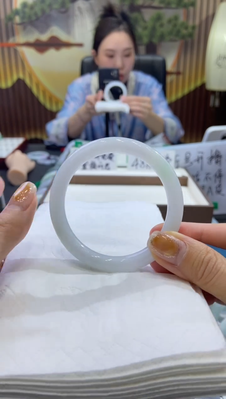 未镶嵌手镯翡翠0006428