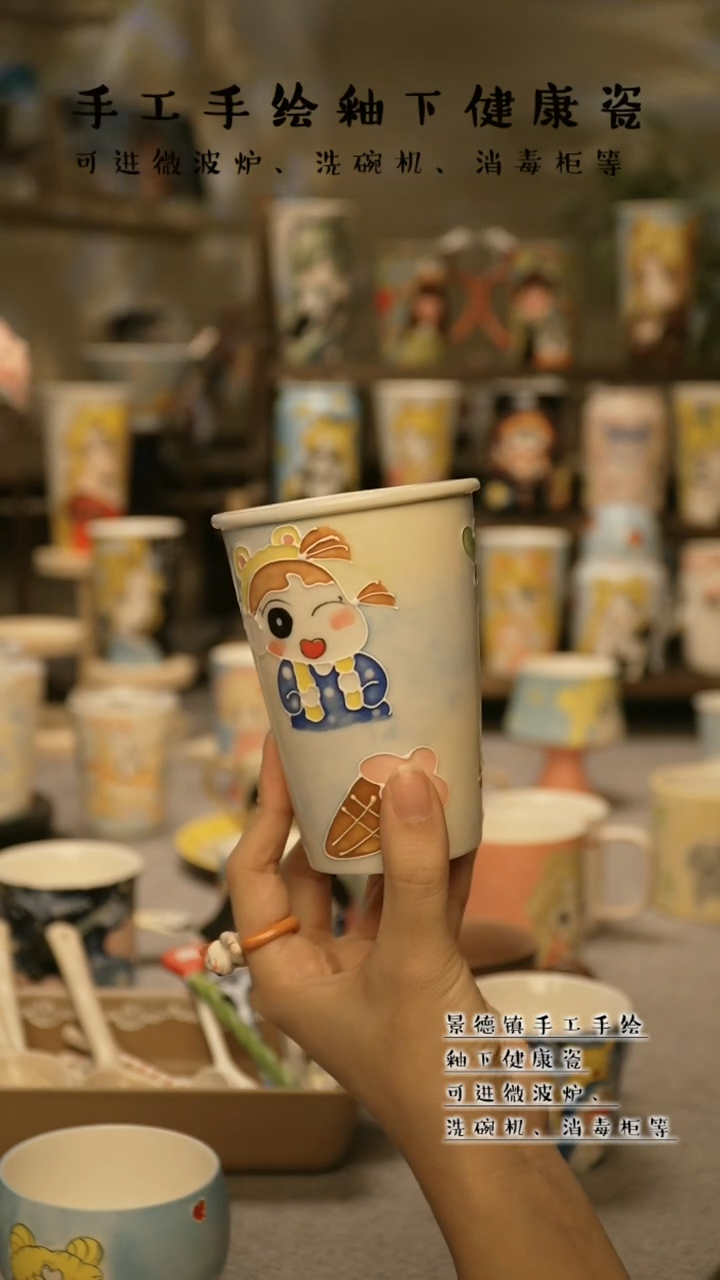 【闪购商品】陶瓷景德镇高温釉下彩@A113