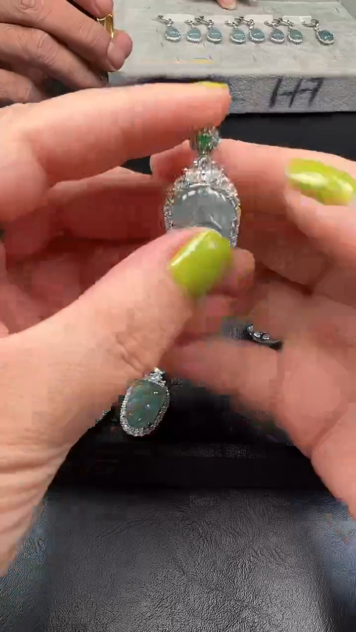 翡翠合金颈饰60501/多样性/发一件