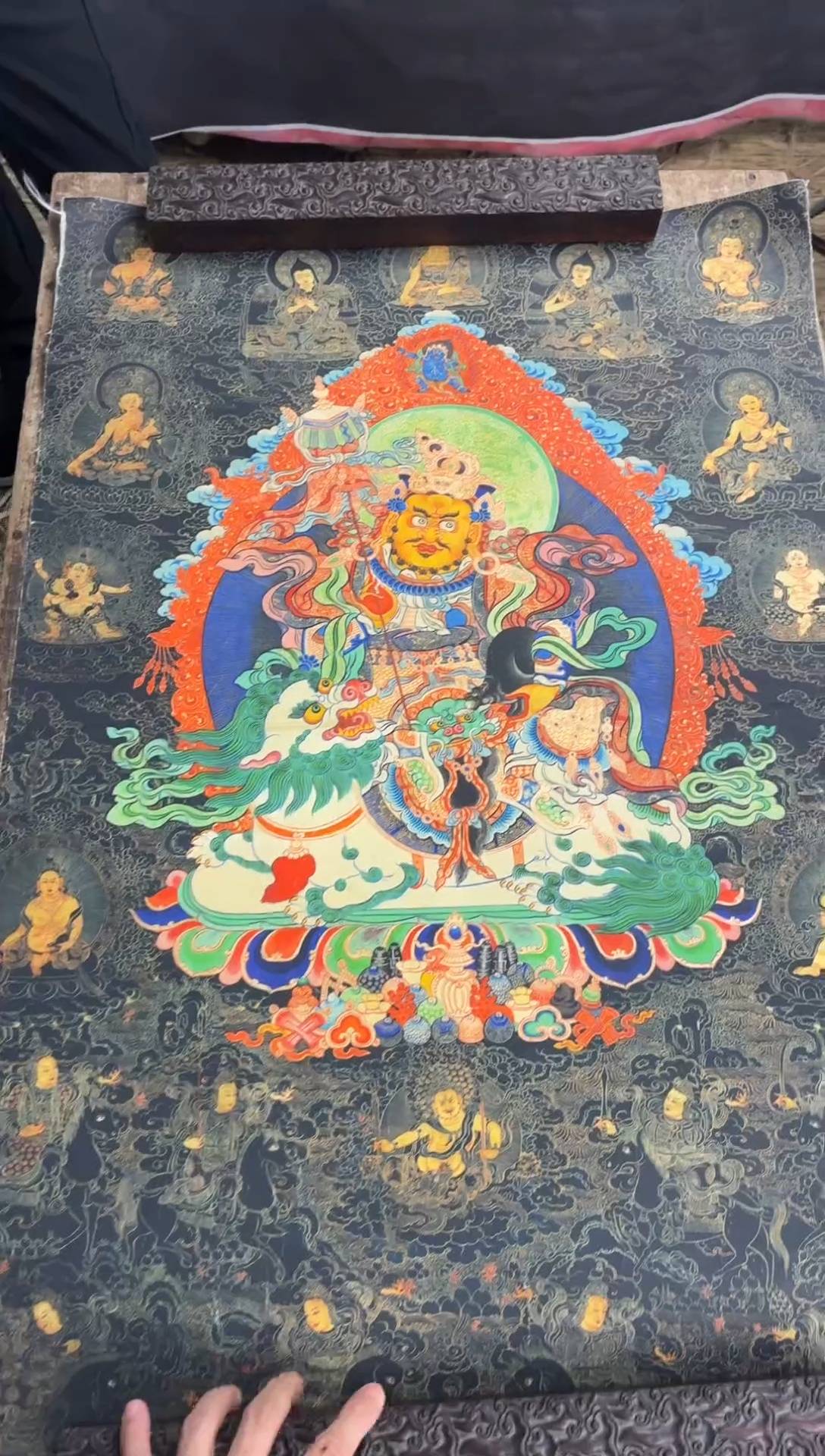 装裱画澄空梵像高端精选链接W944