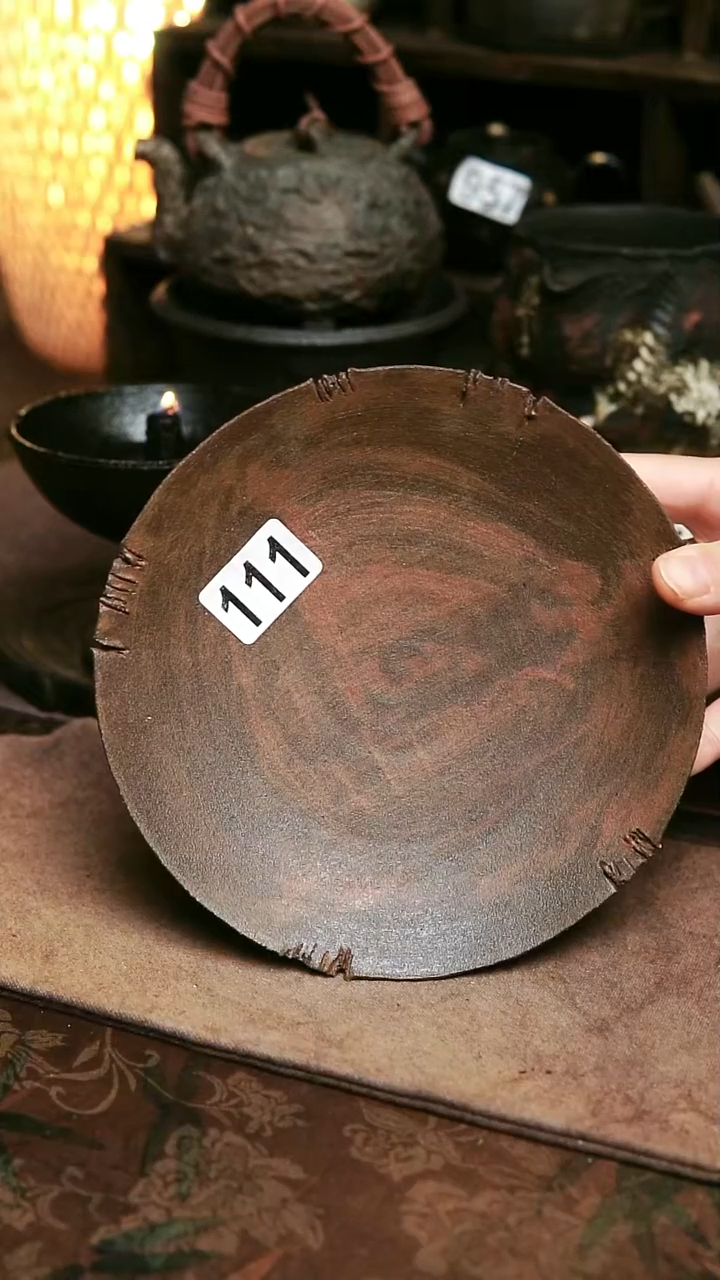 111号紫砂全手工粉引壶承