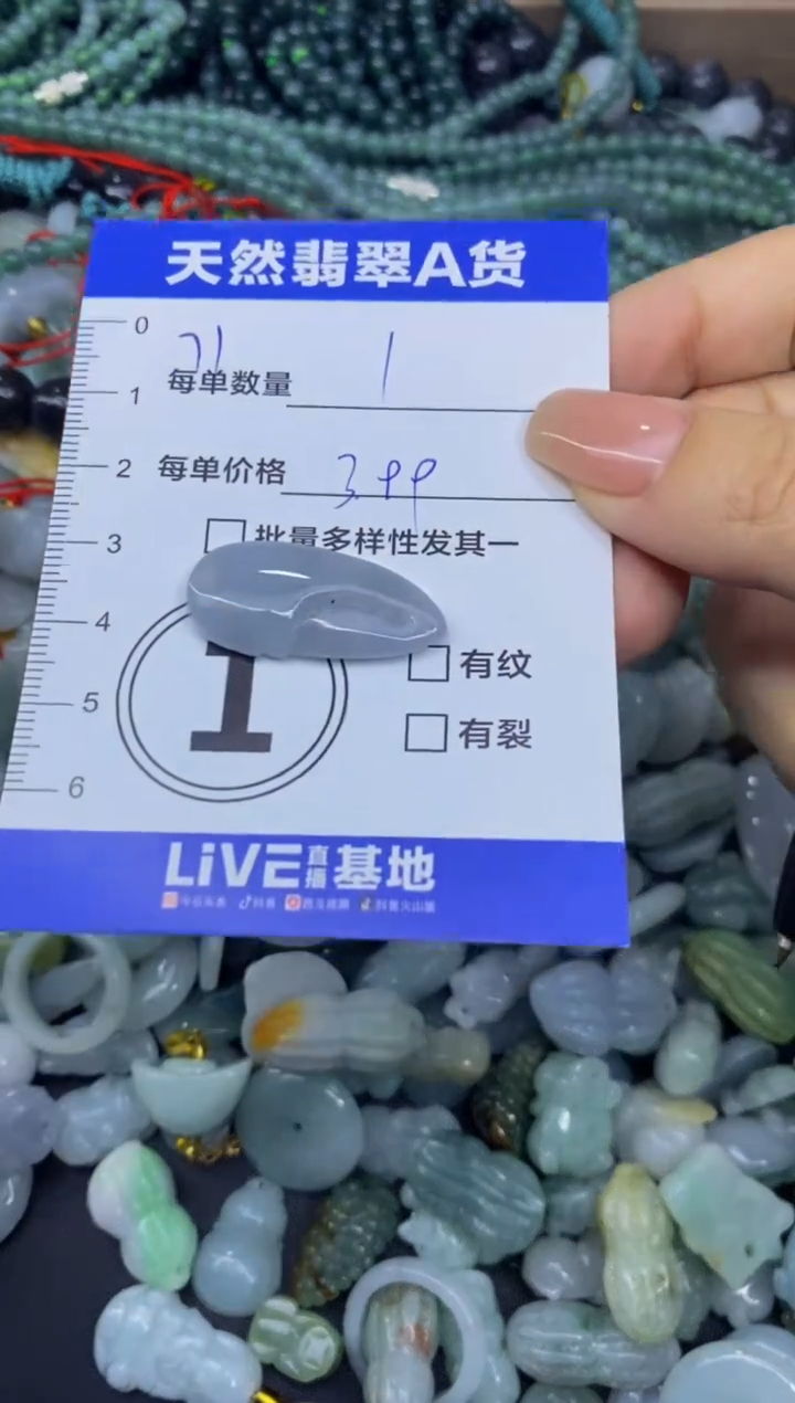 颈饰未镶嵌翡翠天然翡翠A货批量多样性发一件