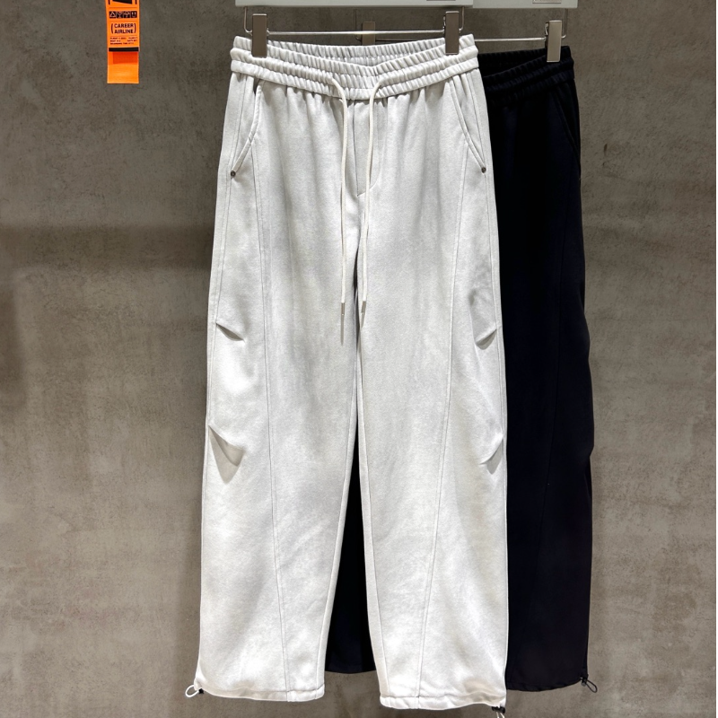 【不加绒】65237-广州UUS-潮牌撤柜长裤男女同款