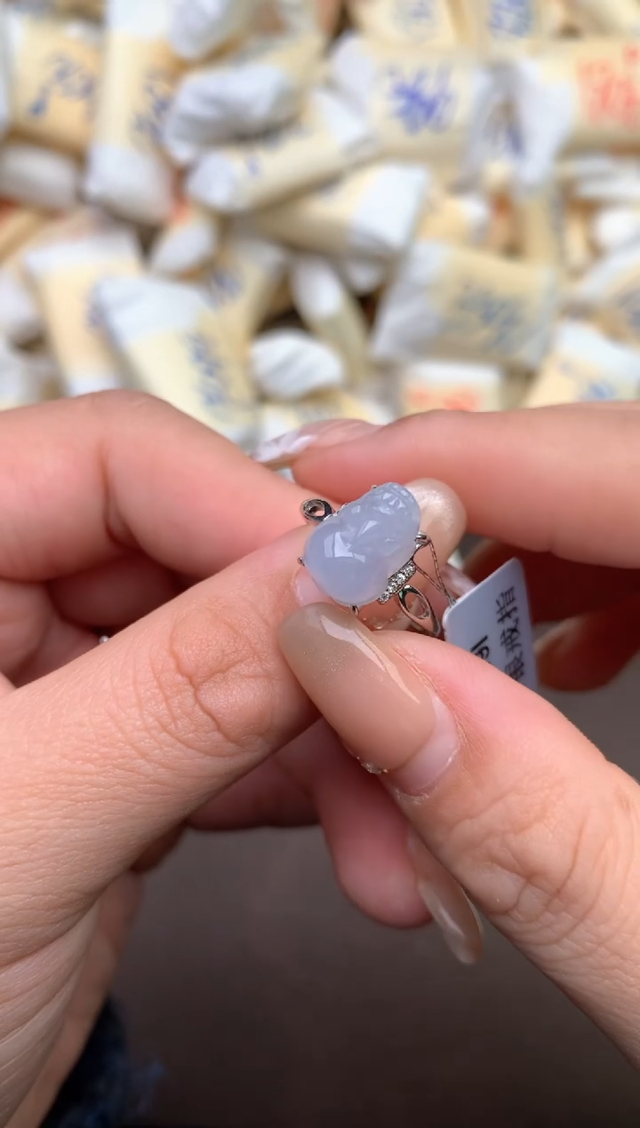 【闪购商品】翡翠戒指银S925镶嵌—