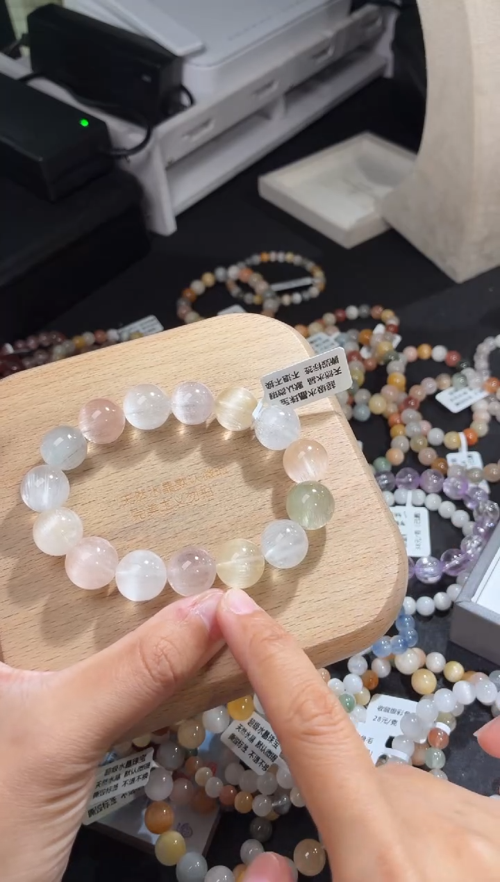 未镶嵌手链水晶142号多样性发一D 14+