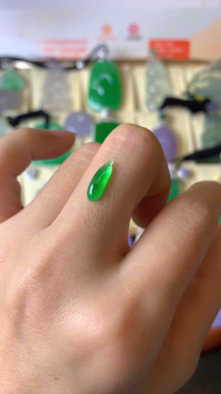 【闪购商品】定制翡翠未镶嵌1裸玉（客户意向镶嵌）