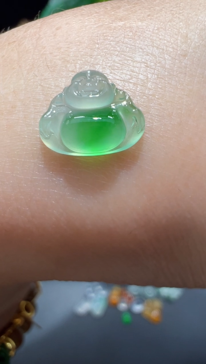 未镶嵌定制翡翠佛公
