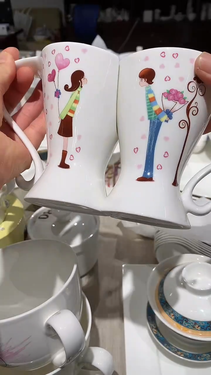 对杯1对隆达骨质瓷