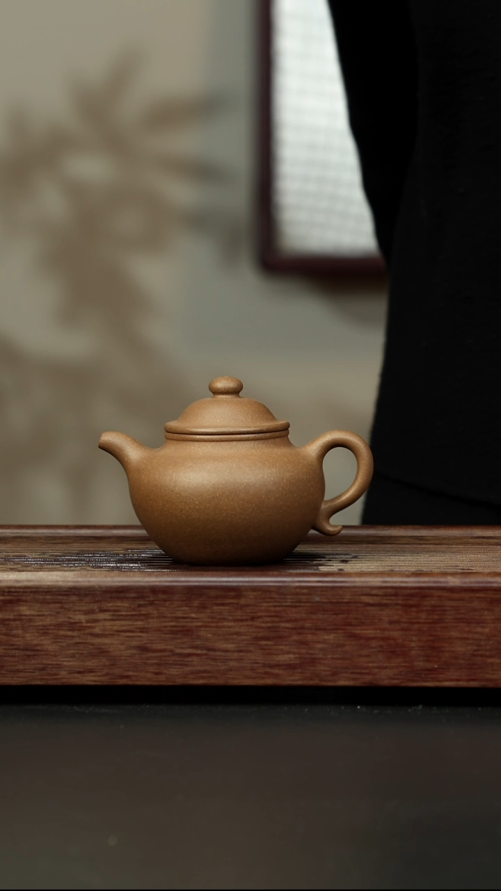 茶壶紫砂芝麻绿 莲子