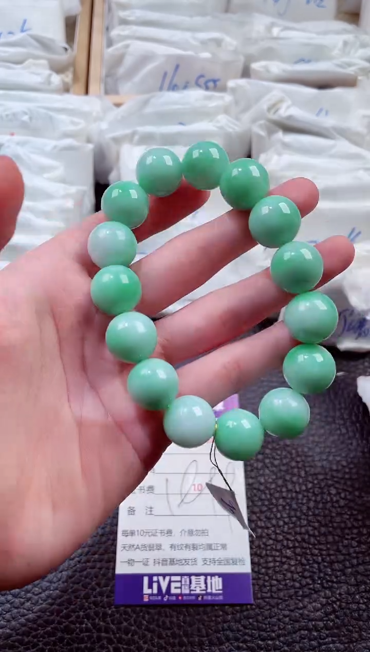 翡翠未镶嵌颈饰00009133