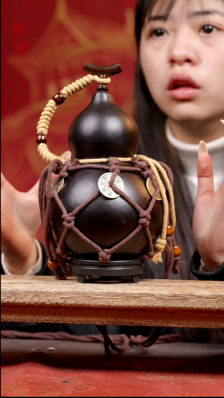 23号纯手工制作天然大漆真葫芦