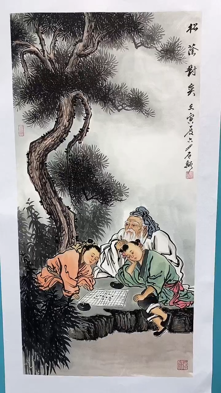 国画画都展厅明德老师国画作品21