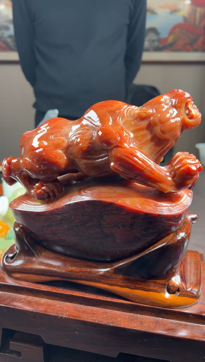 未镶嵌和田玉把件纪**.和田玉