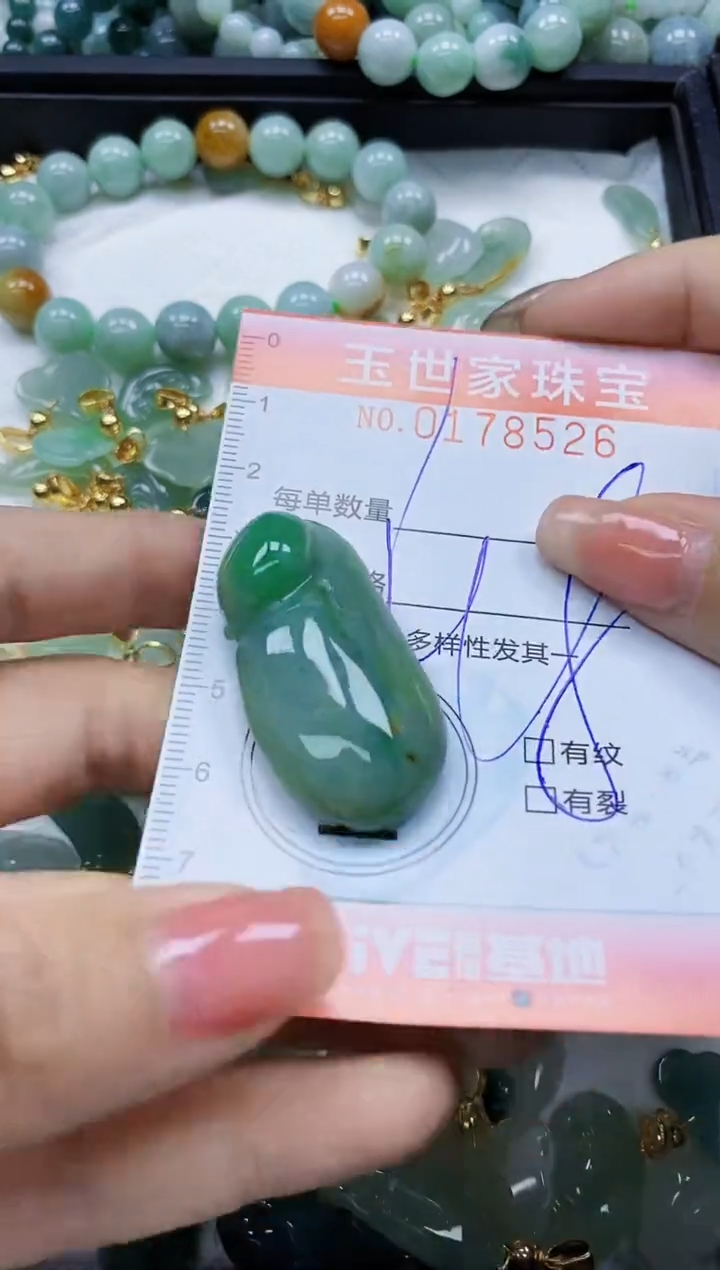 【闪购商品】翡翠颈饰未镶嵌闪购0178526