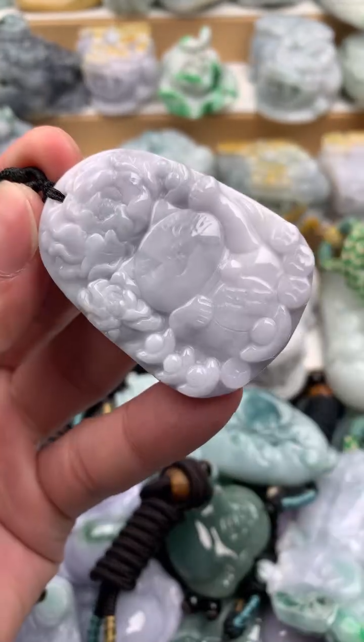 吊坠(不含链)未镶嵌翡翠1