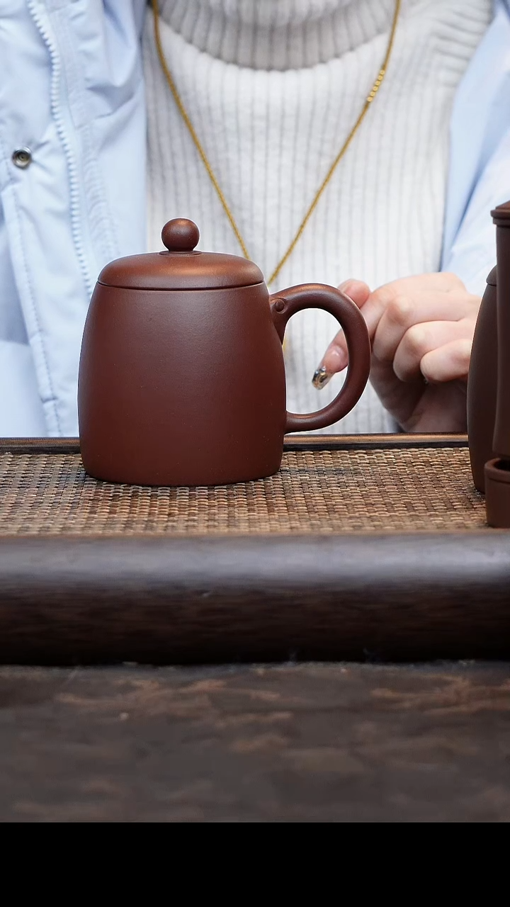【闪购商品】紫砂茶杯底槽清秦权