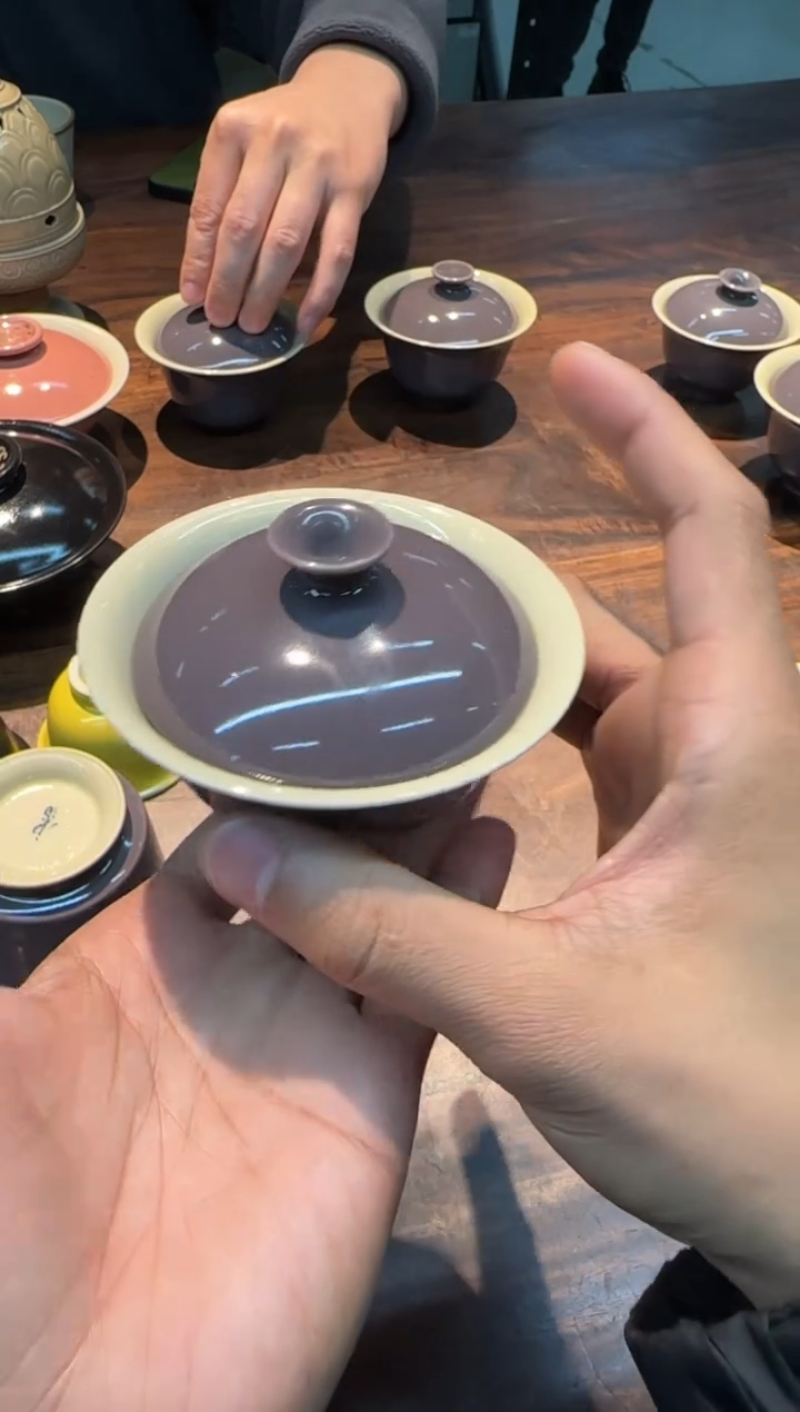 【闪购商品】南山云泊 玄天紫 夕岚盖碗