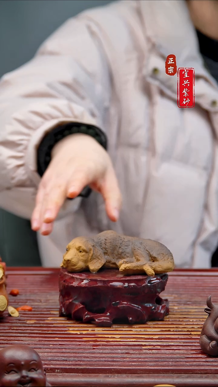 紫砂茶宠宜兴紫砂茶宠摆件