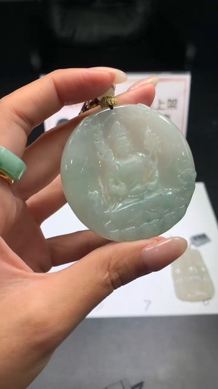 【闪购商品】定制翡翠未镶嵌不退不换CMH1件-A