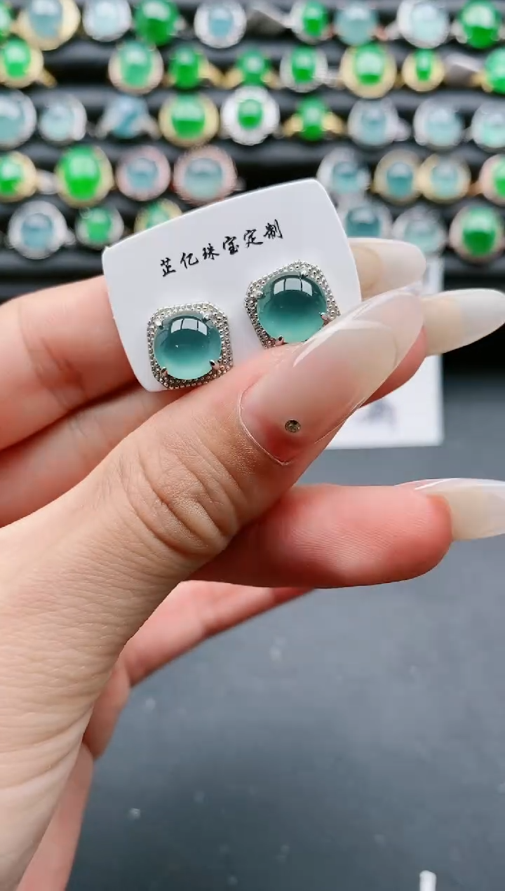 【闪购商品】翡翠戒指银S925镶嵌11111111