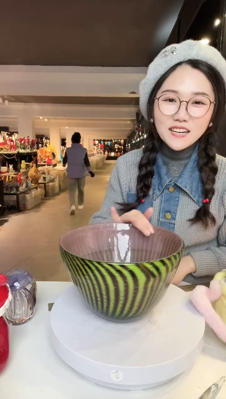 【闪购商品】茶盏琉璃摆件家居摆件