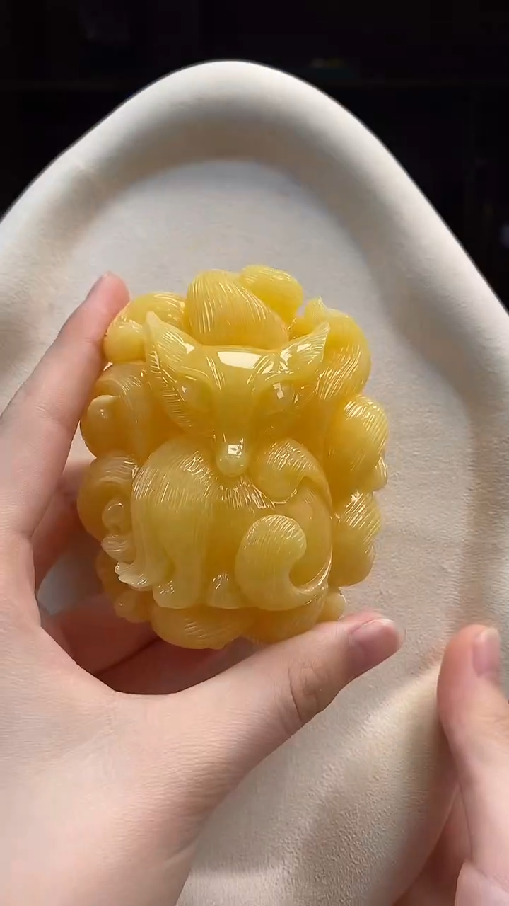 琥珀颈饰未镶嵌项链