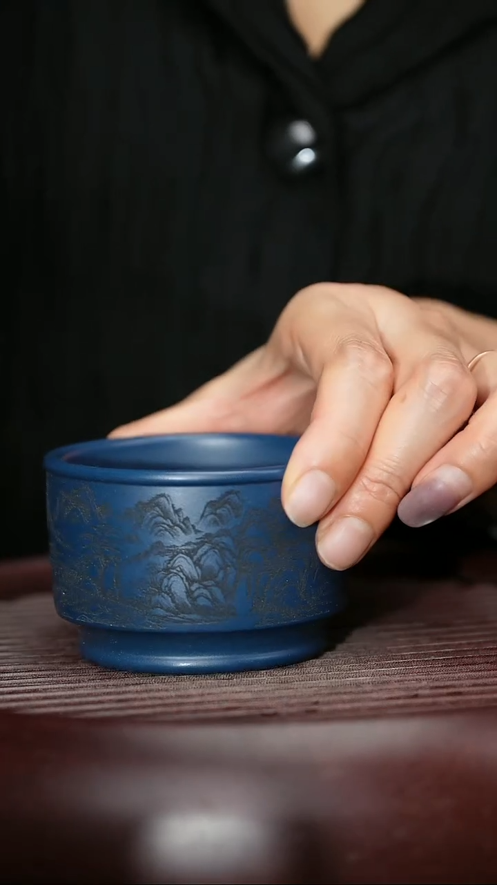 茶杯紫砂宜兴高端紫砂主人杯福利放漏
