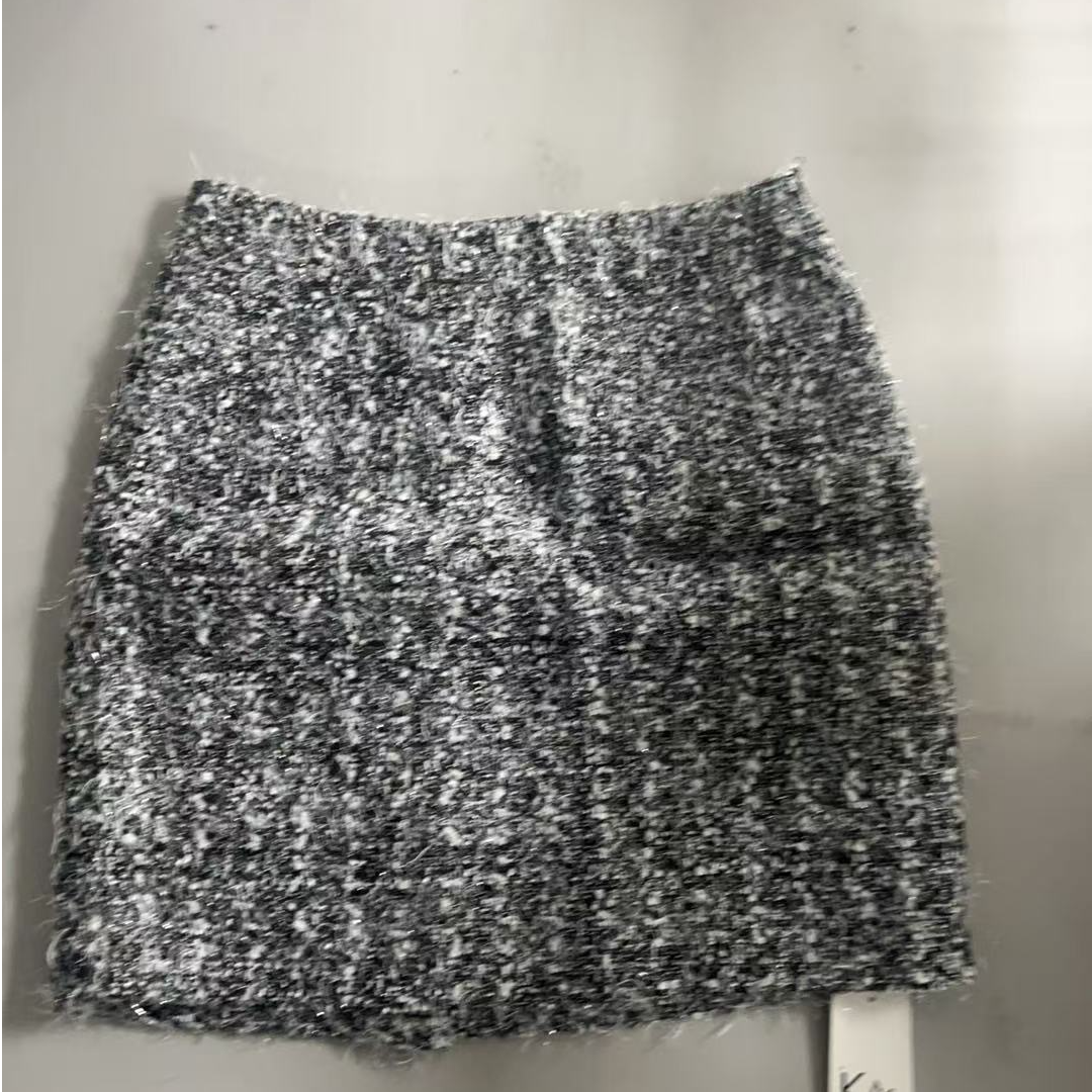 剀剀莉 （迷雾半裙）高定灰色显瘦时尚气质小香风半身裙