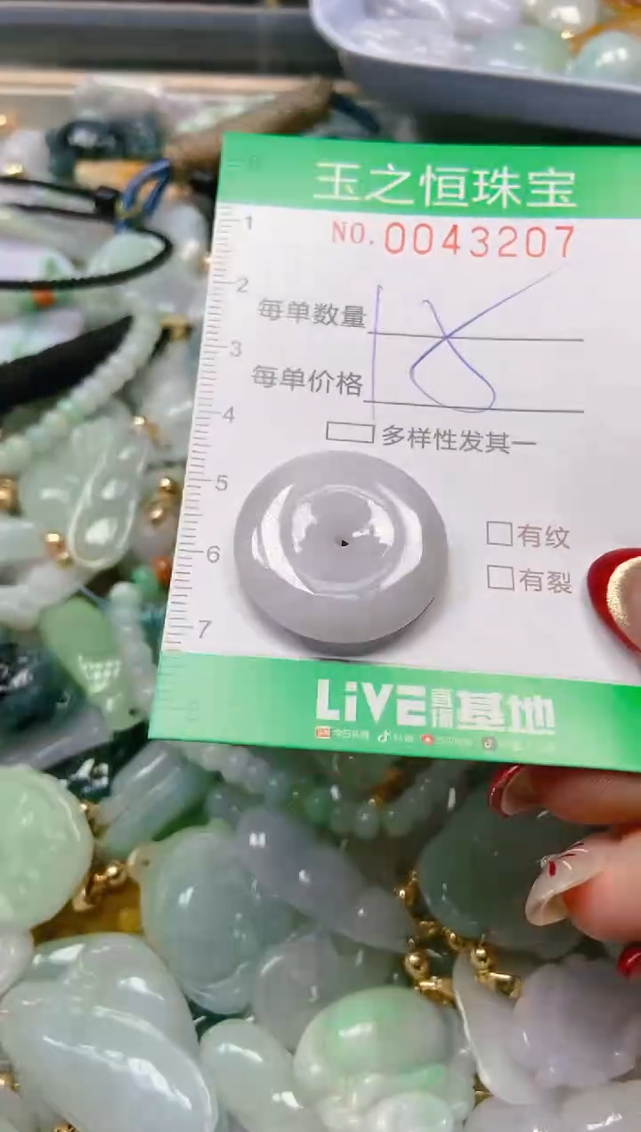 【闪购商品】翡翠颈饰未镶嵌闪购0043207
