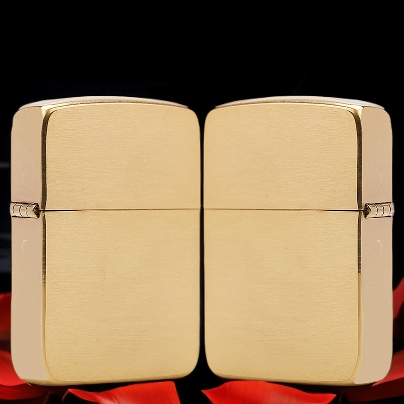 ZIPPO/之宝【1941B黄铜光板拉丝】正品煤油打火机KF-DF