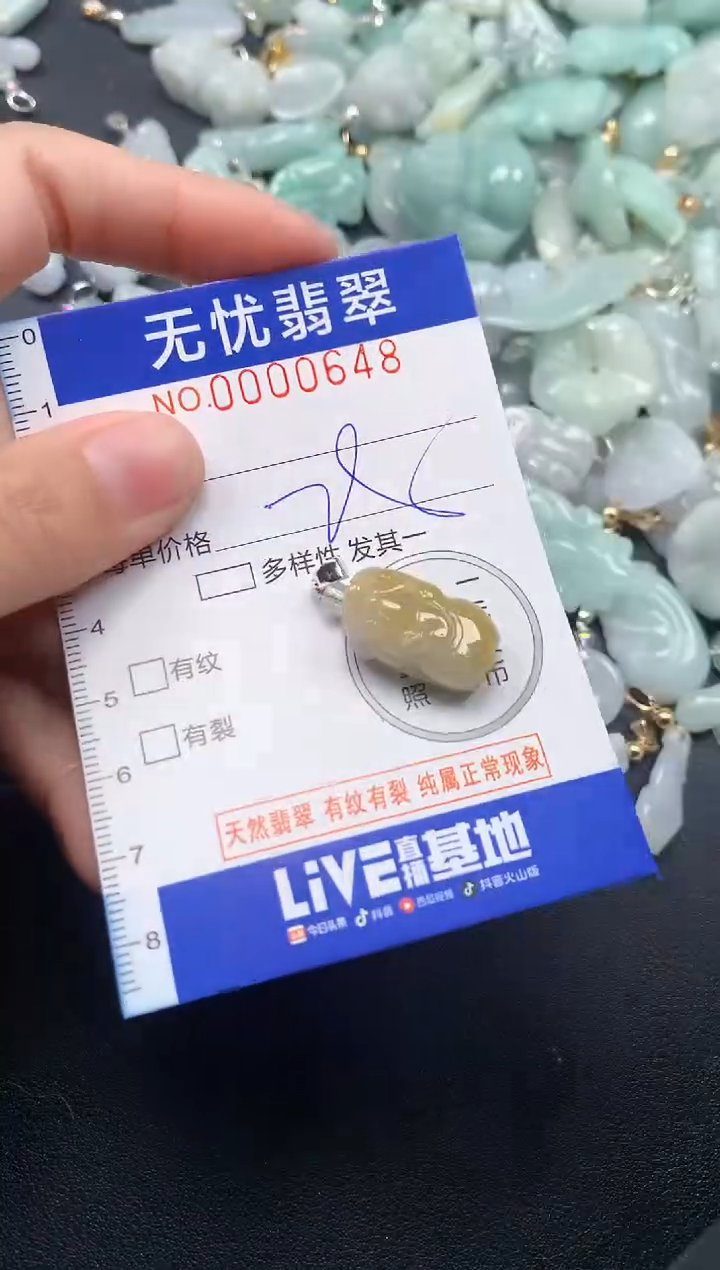 颈饰未镶嵌翡翠648