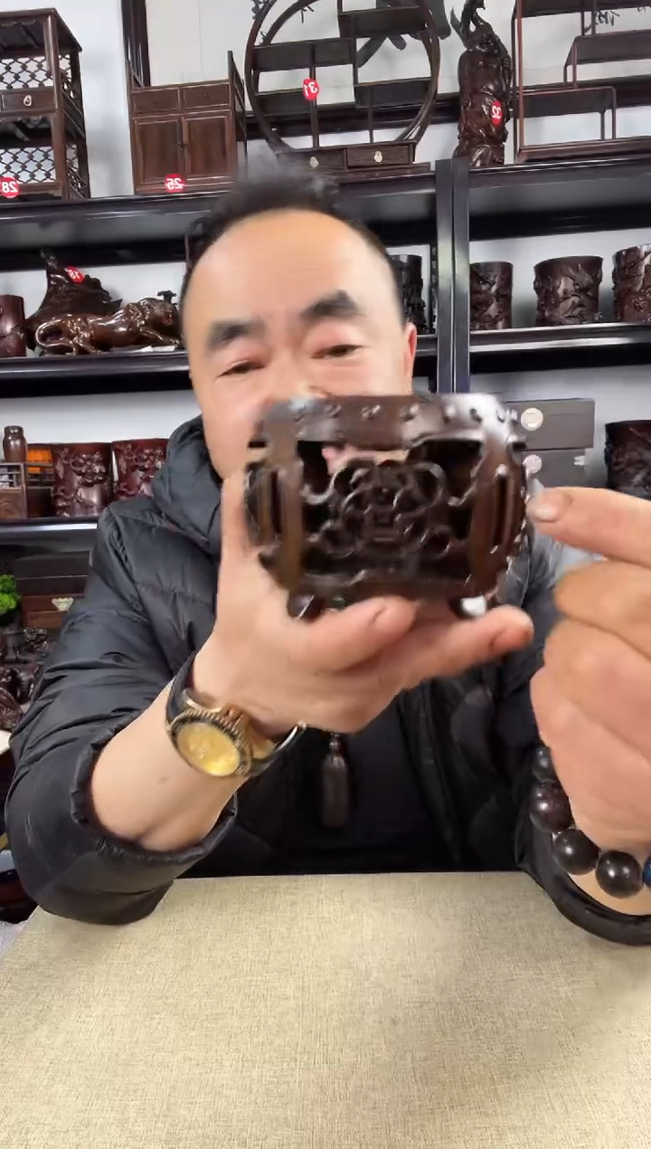 木老李红木工艺品新鼓