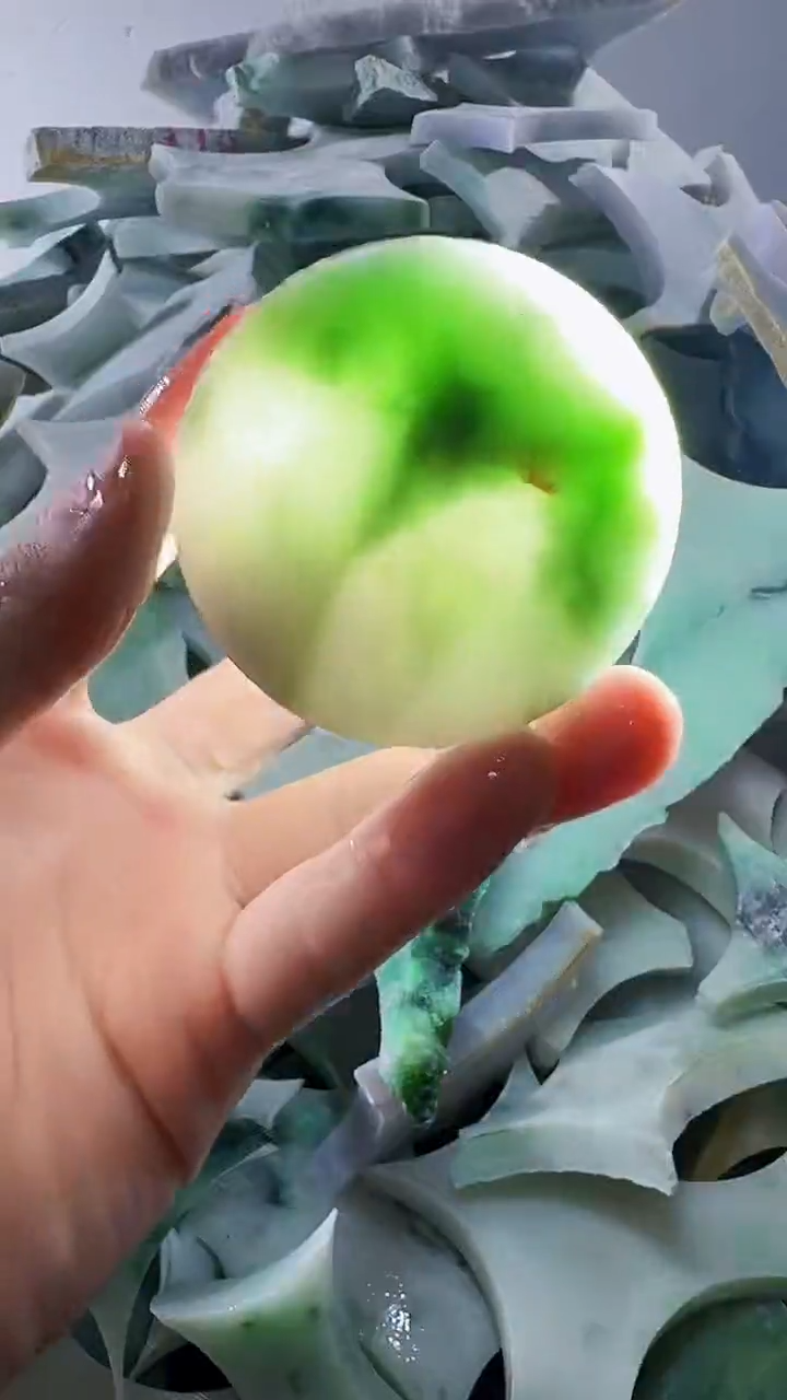 裸石翡翠缅甸翡翠A货文2579
