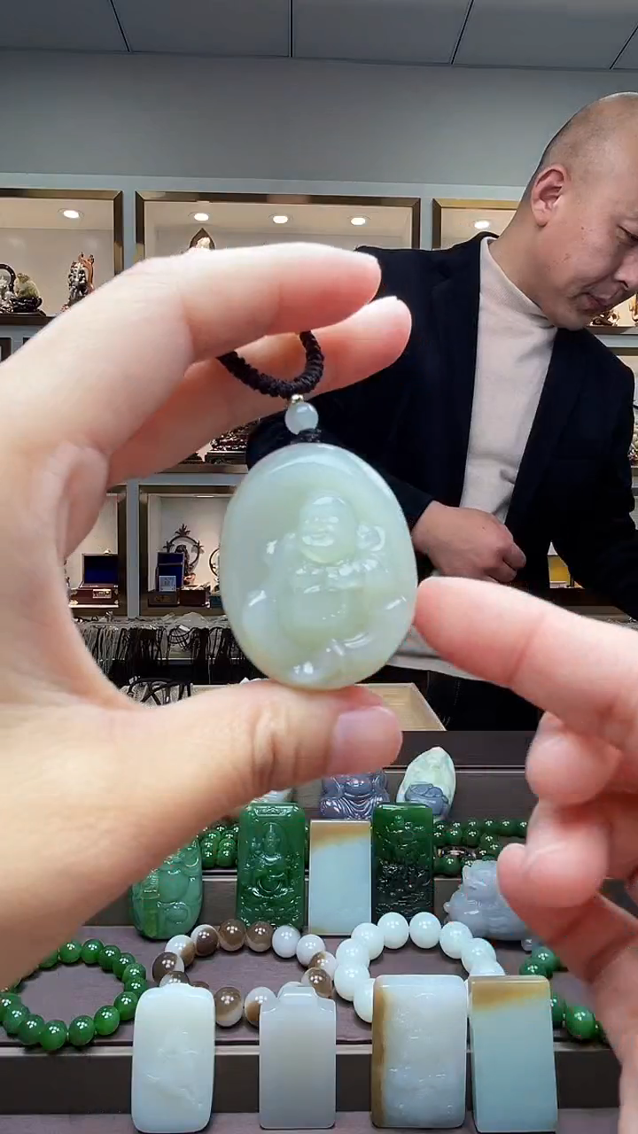 【闪购商品】和田玉挂件未镶嵌苏