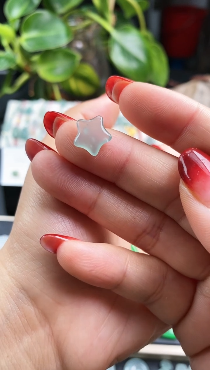 【闪购商品】翡翠戒指未镶嵌星星