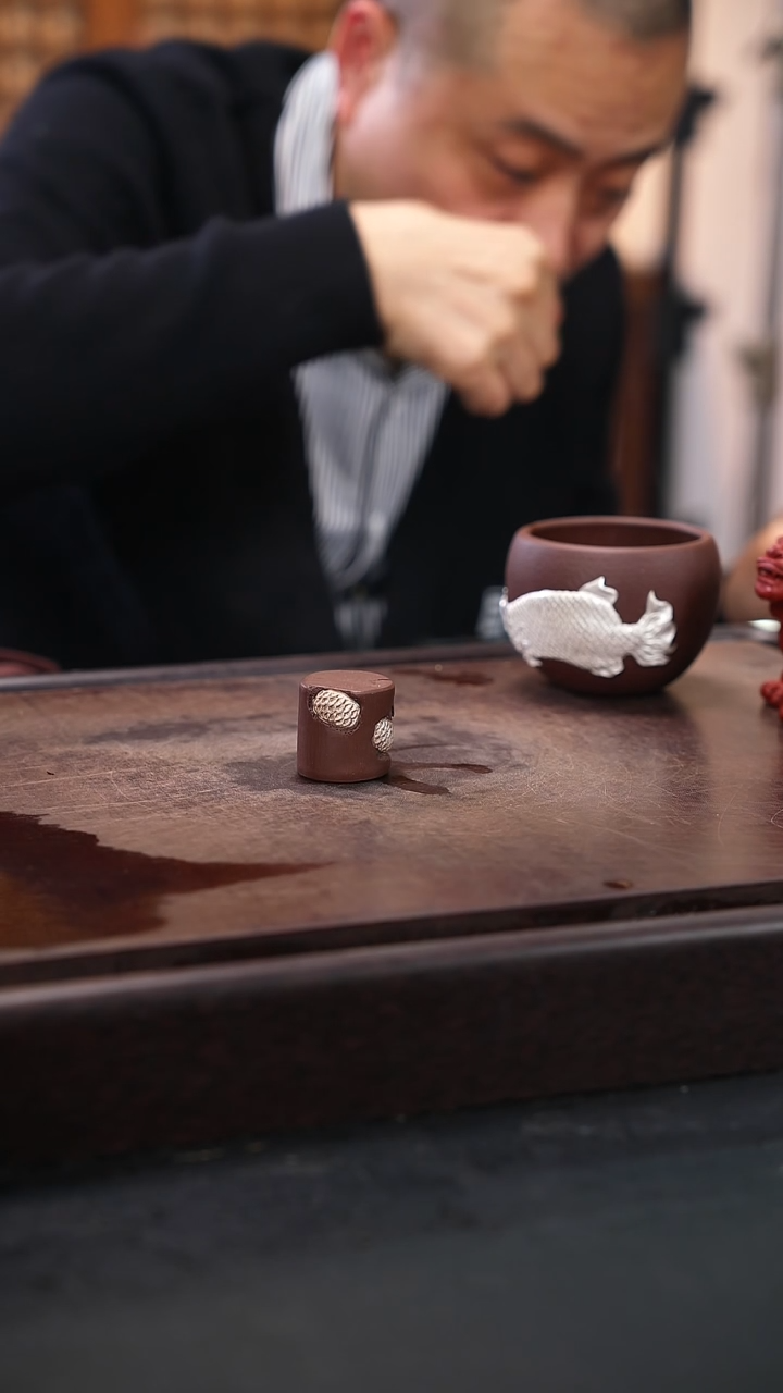 紫砂茶宠紫砂盖置