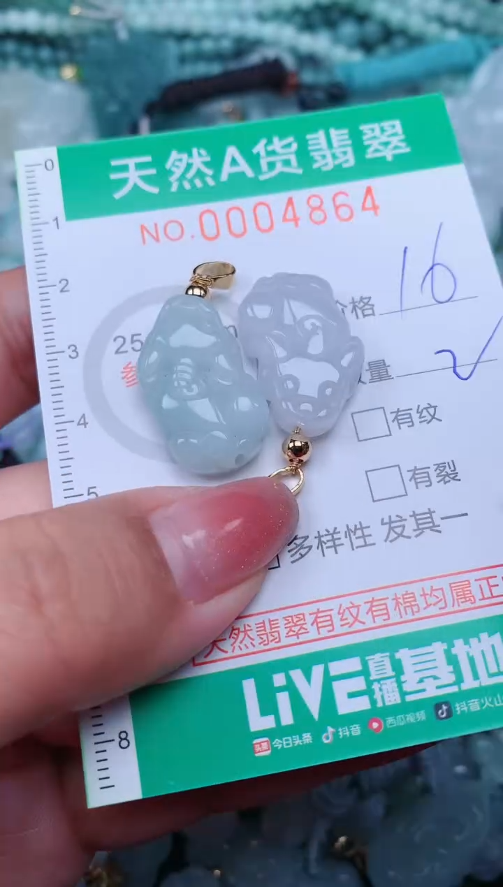 【闪购商品】翡翠颈饰未镶嵌.0004864