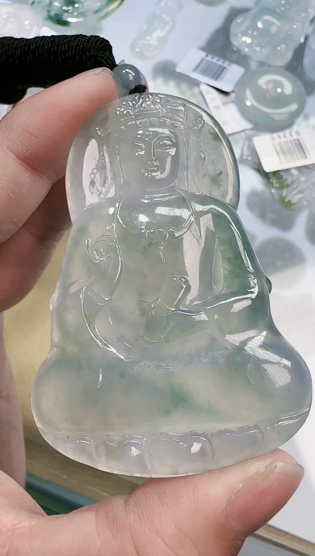 翡翠未镶嵌颈饰缅甸翡翠A货