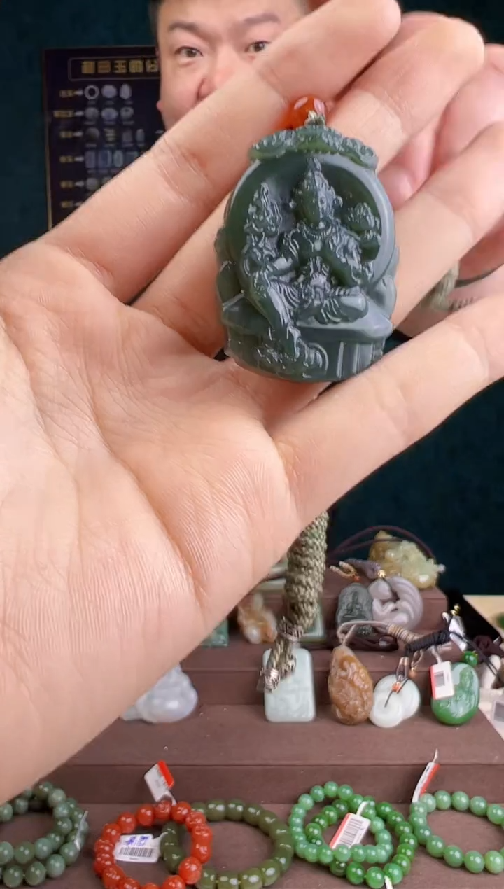 【闪购商品】和田玉颈饰未镶嵌ZZ 拍一发一 多样性发货